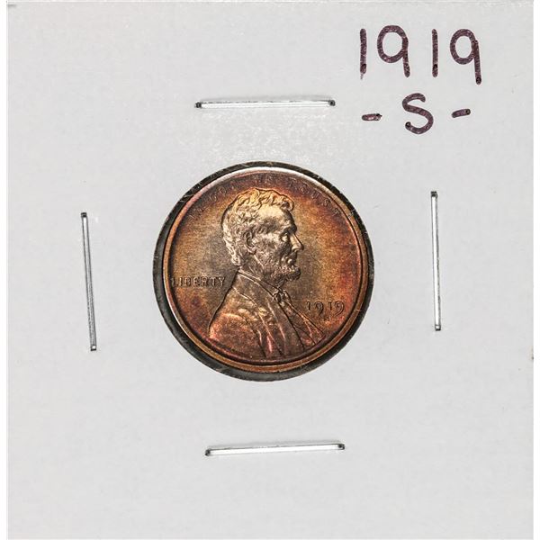 1919-S Lincoln Wheat Cent Coin