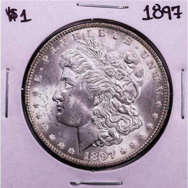 1897 $1 Morgan Silver Dollar Coin