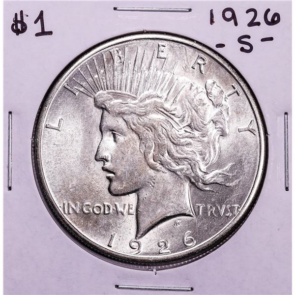 1926-S $1 Peace Silver Dollar Coin