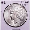 Image 1 : 1926-S $1 Peace Silver Dollar Coin