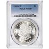 Image 1 : 1885-CC $1 Morgan Silver Dollar Coin PCGS MS64+ Plus
