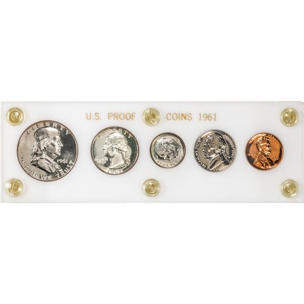 1961 (5) Coin Proof Set