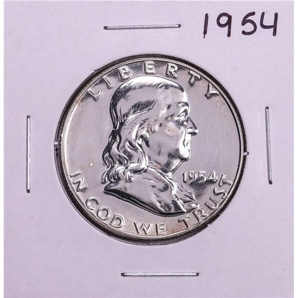 1954 Proof Franklin Half Dollar Coin