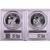 Image 2 : Lot of 1973-S & 1974-S $1 Proof Eisenhower Silver Dollar Coins PCGS PR69DCAM
