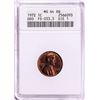 Image 1 : 1972 Doubled Die Obverse Lincoln Memorial Cent Coin ANACS MS64RB FS-033.3 Die 1