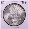 Image 1 : 1886 $1 Morgan Silver Dollar Coin