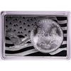Image 2 : 1995 $1 American Silver Eagle Coin & 2oz Silver Bar Set