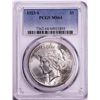 Image 1 : 1923-S $1 Peace Silver Dollar Coin PCGS MS64