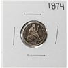 Image 1 : 1874 Seated Liberty Dime Coin