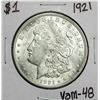 Image 1 : 1921 VAM-48 $1 Morgan Silver Dollar Coin