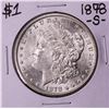 Image 1 : 1878-S $1 Morgan Silver Dollar Coin
