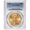 Image 1 : 1927 $20 St. Gaudens Double Eagle Gold Coin PCGS MS64