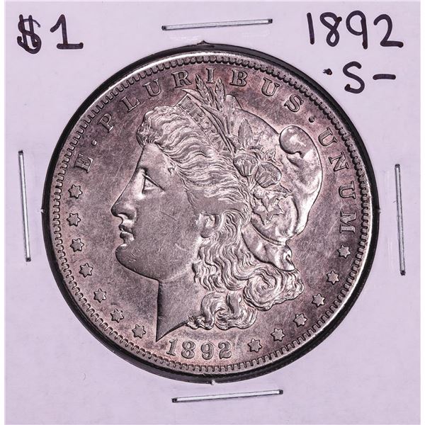 1892-S $1 Morgan Silver Dollar Coin