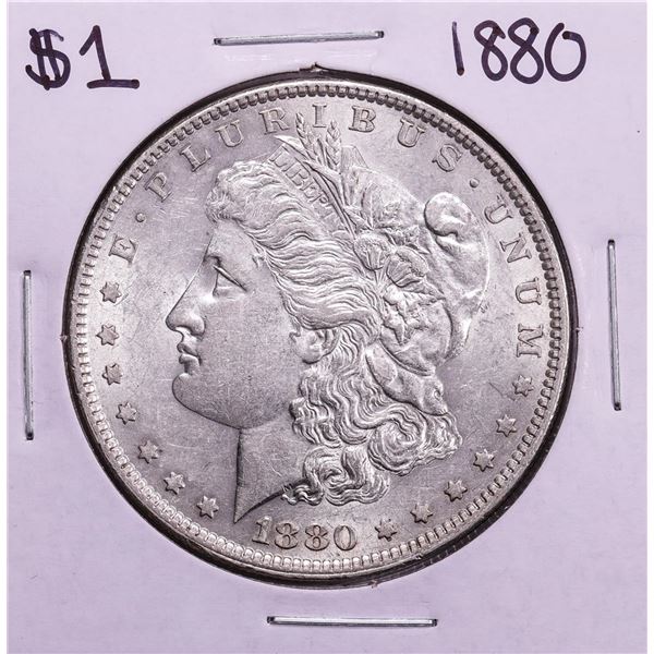 1880 $1 Morgan Silver Dollar Coin