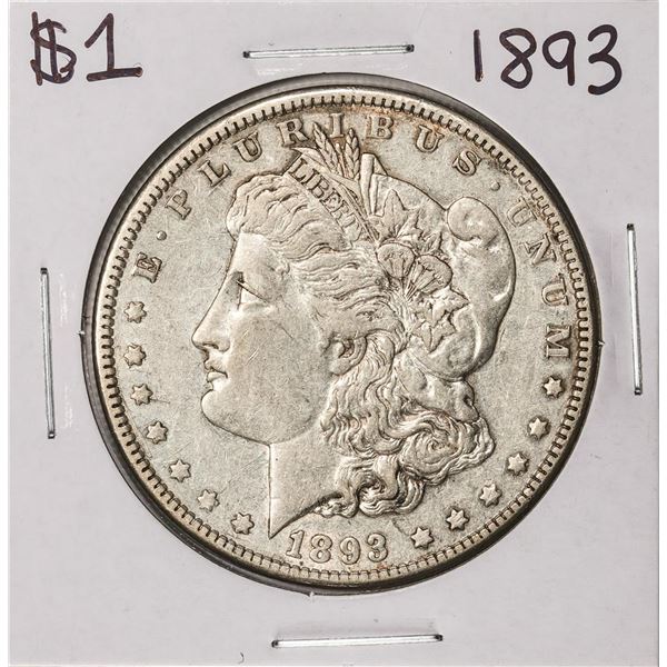 1893 $1 Morgan Silver Dollar Coin