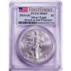Image 1 : 2014-(S) $1 American Silver Eagle Coin PCGS MS69 First Strike San Francisco Mint