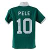 Image 1 : Cosmos Soccer Jersey (Green) Autographed By Pele With Certificate Of Authenticity