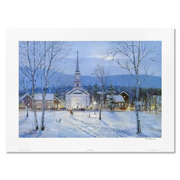 Peter Ellenshaw (1913-2007) "Winter Homecoming" Limited Edition Lithograph On Paper