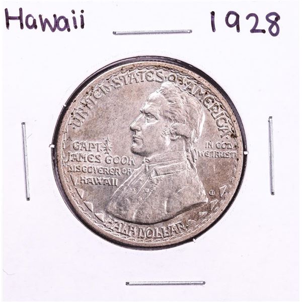 1928 Hawaii Commemorative Silver Half Dollar Coin