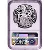 Image 2 : 2017 Netherlands Proof Lion Dollar Restrike Silver Coin NGC PF70 Ultra Cameo FDOI