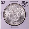 Image 1 : 1883-CC $1 Morgan Silver Dollar Coin