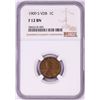 Image 1 : 1909-S VDB Lincoln Wheat Cent Coin NGC F12BN