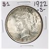 Image 1 : 1922-S $1 Peace Silver Dollar Coin