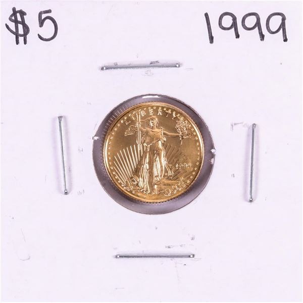 1999 $5 American Gold Eagle Coin