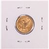 Image 2 : 1861 New Reverse $2 1/2 Liberty Head Quarter Eagle Gold Coin