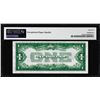 Image 2 : 1928A $1 Funnyback Silver Certificate Note Fr.1601 PMG Gem Uncirculated 65EPQ