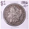 Image 1 : 1886-O $1 Morgan Silver Dollar Coin