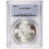 Image 1 : 1881-S $1 Morgan Silver Dollar Coin PCGS MS63