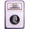 Image 1 : 1962 Proof Franklin Half Dollar Coin NGC PF67 Ultra Cameo