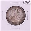 Image 1 : 1863 Seated Liberty Half Dollar Coin