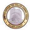 Image 1 : .999 Silver Silver Legacy Reno, Nevada $10 Casino Limited Edition Gaming Token