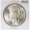 Image 1 : 1935 $1 Peace Silver Dollar Coin