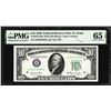 Image 1 : 1950 $10 Federal Reserve Note St. Louis Fr.2010-HW PMG Gem Uncirculated 65EPQ