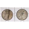 Image 2 : Lot of (2) 1926-S $1 Peace Silver Dollar Coins