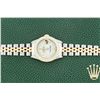 Image 4 : Rolex Ladies Two Tone Mother of Pearl String Diamond Datejust Wristwatch