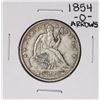 Image 1 : 1854-O Arrows Seated liberty Half Dollar Coin