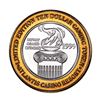 Image 1 : .999 Fine Silver Atlantis Casino & Resort Reno, NV $10 Limited Edition Gaming Token