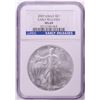 Image 1 : 2007 $1 American Silver Eagle Coin NGC MS69 Early Releases