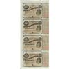 Image 1 : Uncut Sheet of (4) State of Louisiana Baby Bond Obsolete Notes