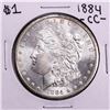 Image 1 : 1884-CC $1 Morgan Silver Dollar Coin