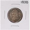 Image 1 : 1838 Capped Bust Quarter Coin