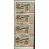 Image 1 : Uncut Sheet of (4) State of Louisiana Baby Bond Obsolete Notes