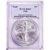 Image 1 : 1998 $1 American Silver Eagle Coin PCGS MS69