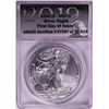 Image 1 : 2019 $1 American Silver Eagle Coin ANACS MS70 First Day of Issue