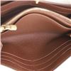 Image 4 : Louis Vuitton Brown Monogram Canvas Leather Sarah Wallet NM