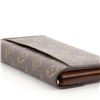 Image 6 : Louis Vuitton Brown Monogram Canvas Leather Sarah Wallet NM